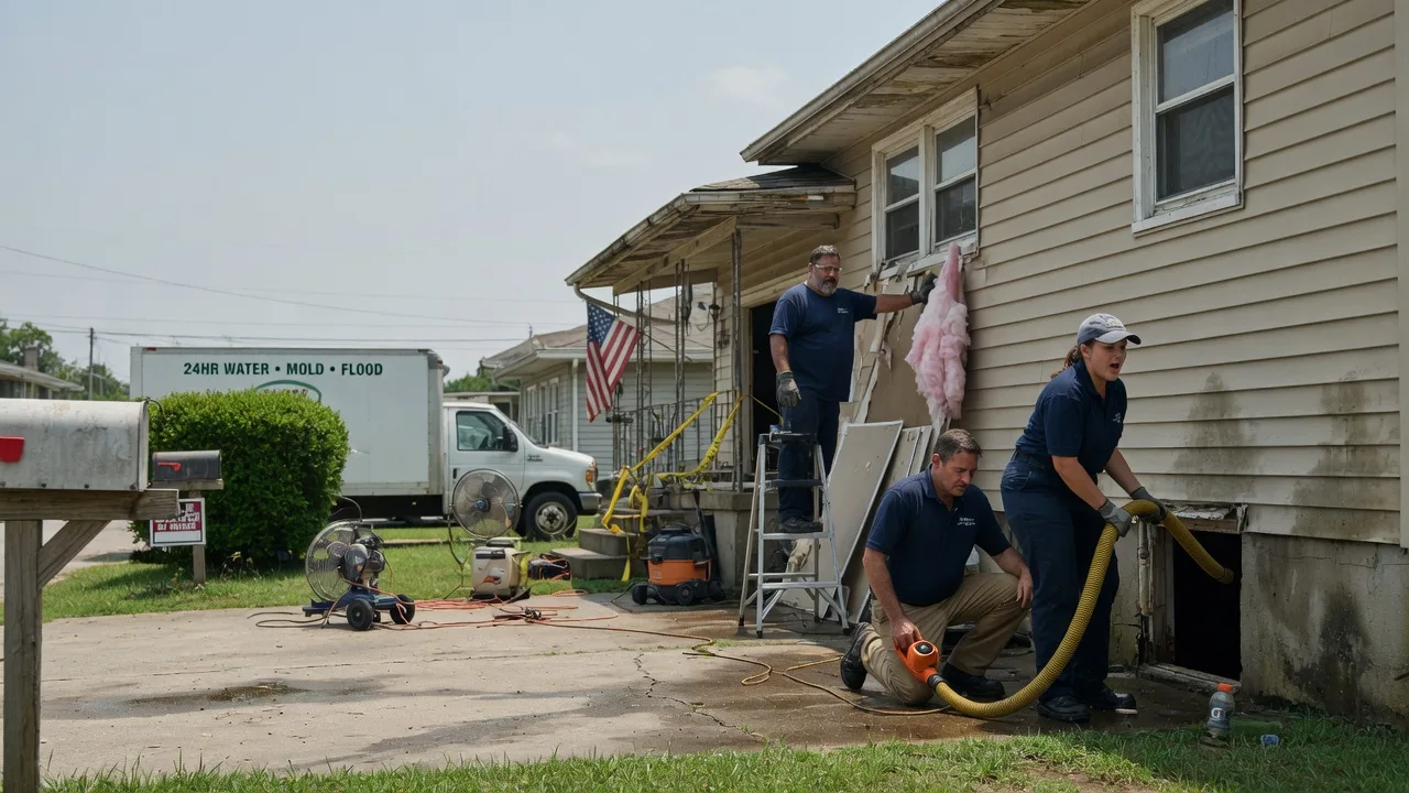 Water Damage Repair in Martinsville, IN near me